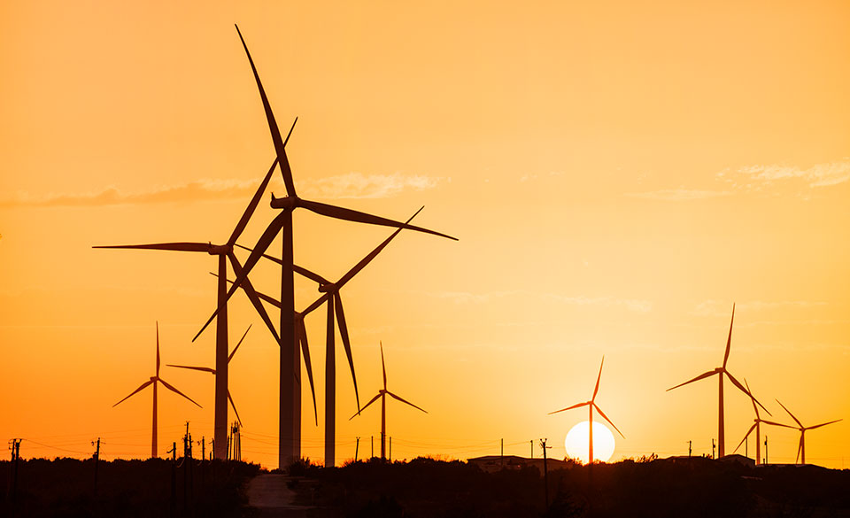 55 MW Ocotillo Wind power wind farm in Howard County Texas_clearway energy