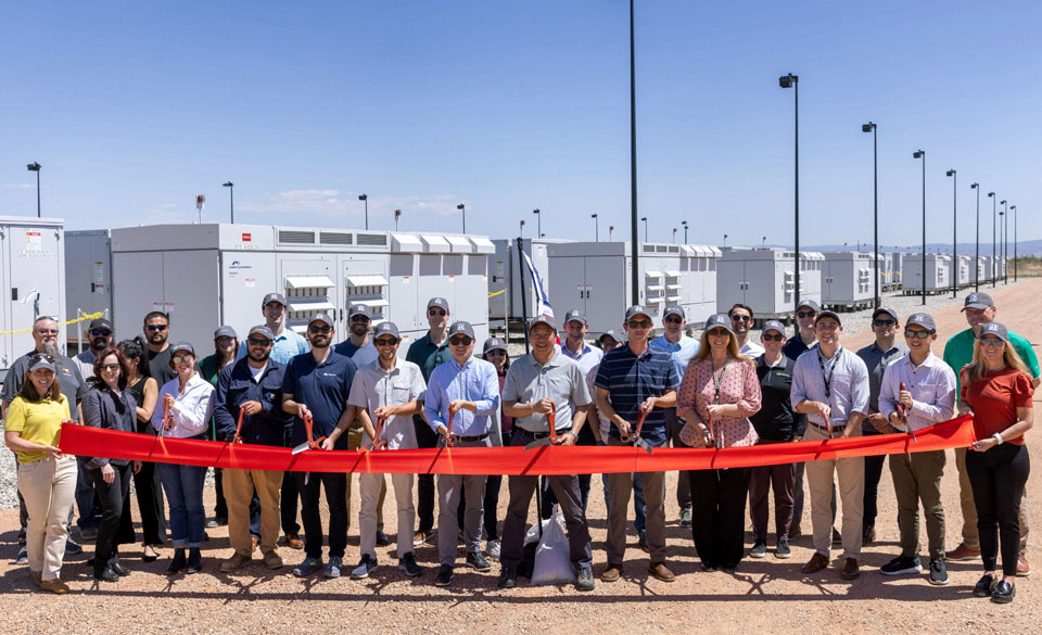 Rosamond Battery energy storage system BESS Ribbon Cutting_clearway-energy